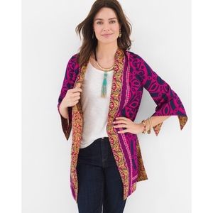 Chico's | Reversible Printed Kimono